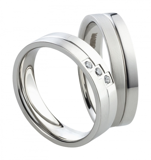 Partnerringe Silber Silberring SR022-SR023 Partnerringe Silber Silberring SR022-SR023