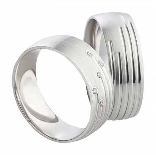 Partnerringe Silber Silberringe S1154 Partnerringe Silber Silberringe S1154