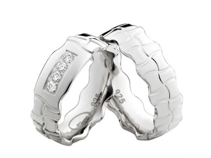 Partnerringe Silber Ringe809 Partnerringe Silber Ringe809