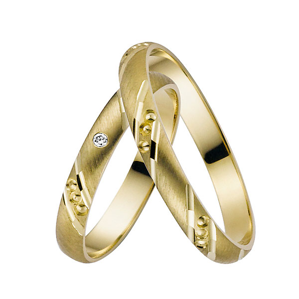 Trauringe Pair 03445 Gelbgold Trauringe Pair 03445 Gelbgold