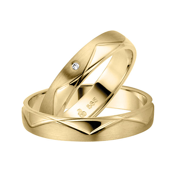 Trauringe Pair 04823 Gelbgold Trauringe Pair 04823 Gelbgold