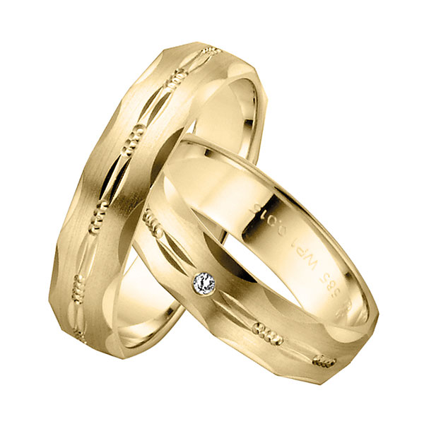 Trauringe Pair 05536 Gelbgold Trauringe Pair 05536 Gelbgold