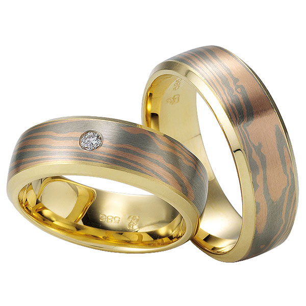 Trauringe Rauschmayer Mokume Gane 50737 Trauringe Rauschmayer Mokume Gane 50737