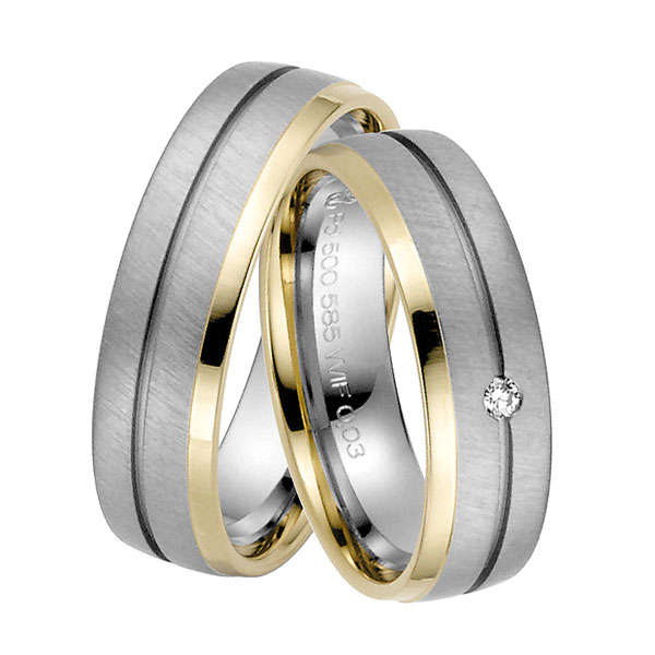 Palladiumringe mit Gold Rauschmayer 50917 Palladiumringe mit Gold Rauschmayer 50917
